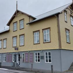 Our hotel (Fosshotel Eastfjords); formerly a French Hospital