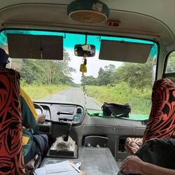 The drive to Riri River