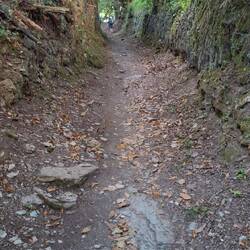 Steil nach oben