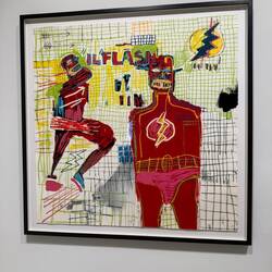 I can't look at flash and not think of Big Bang theory