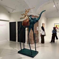 Part elephant, part giraffe, part trumpeter crazy