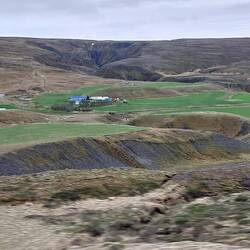 View en route; the glacial valley