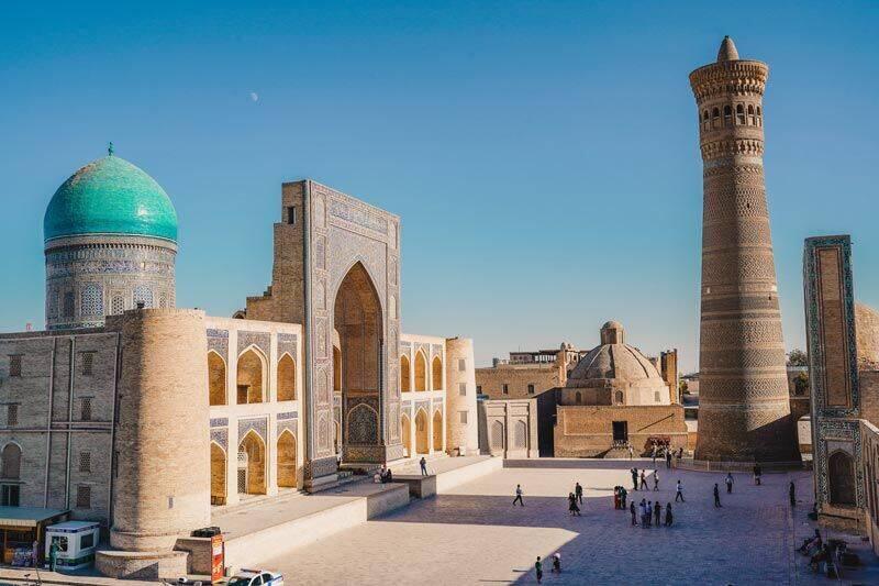 Medresen, Moschee und Minarett Poi Kalon