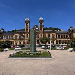 das Rathaus von San Sebastian Donostiako Udaletxea