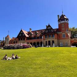 Miramar Jauregia, ein stattlicher Palast von 1893, einst Sommerschloss der Königin von Spanien