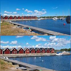 Stellplatz in Sandhamn