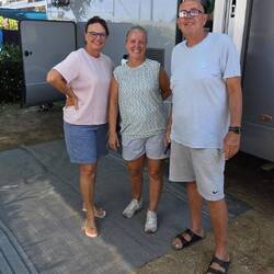 Jörn und Anita, mittig die kleine Britti