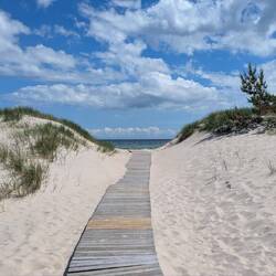 Strand an der Ostküste