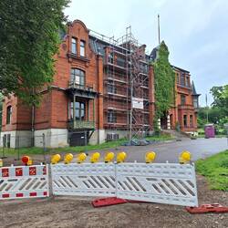 Schloss Raben Steinfeld, 1886 im Neorenaissance-Stil erbaut, wird jetzt saniert