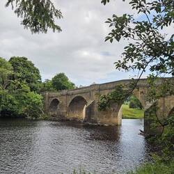 Chesters Bridge at Chollerford on the River North Tyne