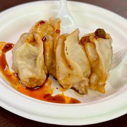 Pork and chive dumplings