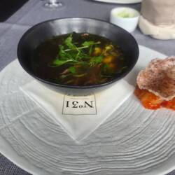 Fish soup at N31 restaurant