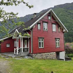 Tschüss Hütte Balestrand...