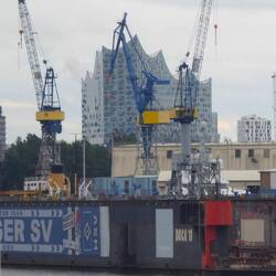 Morgens in Hamburg