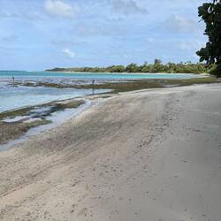 Nice beach but lots of coral so had to wear shoes