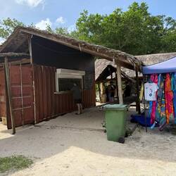 The beach side bar