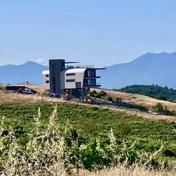 Am Morgen verlasse ich die Weinregion von Melnik wieder