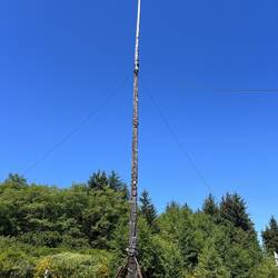 World's tallest totem pole.