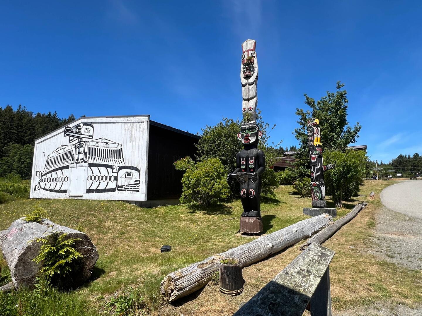 Outside of the Cultural Centre.