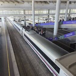 Madrid main train station
