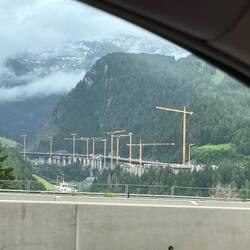 Riesenbaustelle am Brenner