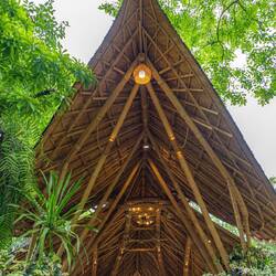 They had plenty of those pagodas, in one of which we cooked and ate.