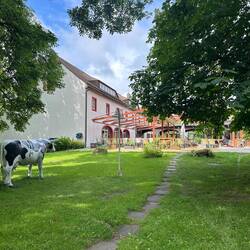Idyllisches Landhotel.