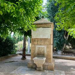 Les fontaines des villages, bien agréables par cette chaleur