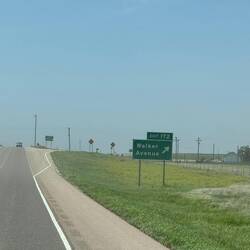 Don thinks this is a sign to get off the interstate!