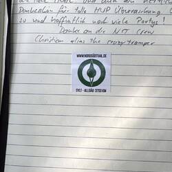 Eintrag ins Hüttenbuch darf nicht fehlen.