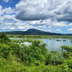 Der Stausee Buško jezero.