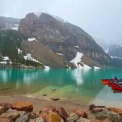 ... zum Lake Moraine