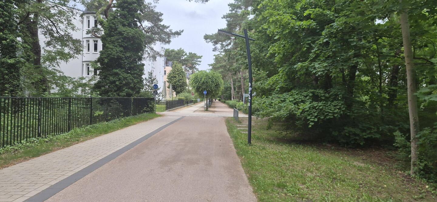 Beste Wege im Regen von Usedom