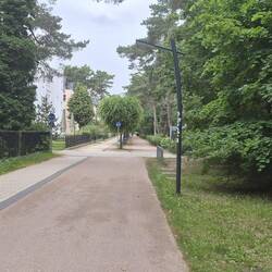 Beste Wege im Regen von Usedom