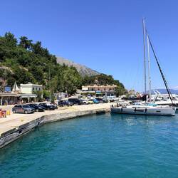 Rundblick Hafen Poros