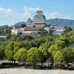 Himeji Castle, built 1601 to 1609 by Terumasa Ikeda, a feudal lord