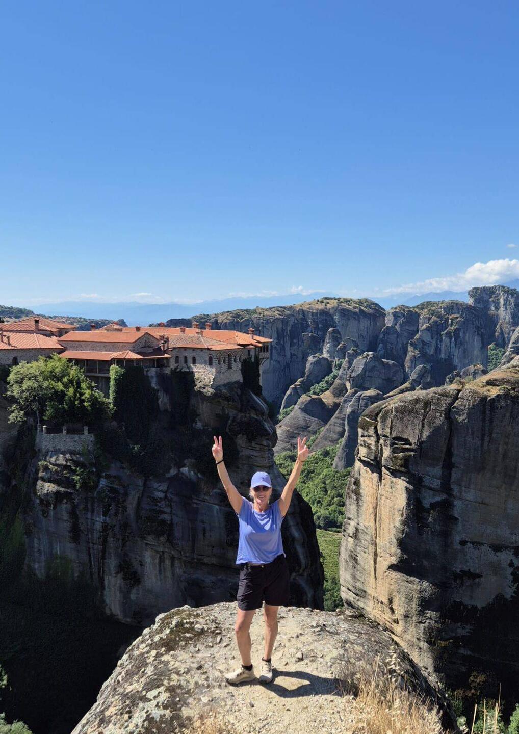 Vaarlam - eines von heute noch sechs Meteora - Klöstern