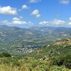 Pour aller à Sougia, il faut traverser de magnifiques montagnes