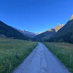 Talschluss des Ahrntals bei Kasern