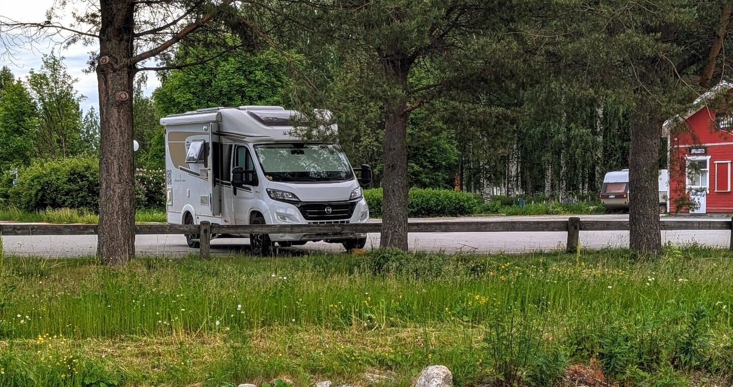 Übernachtungs Platz am Restaurantparkplatz