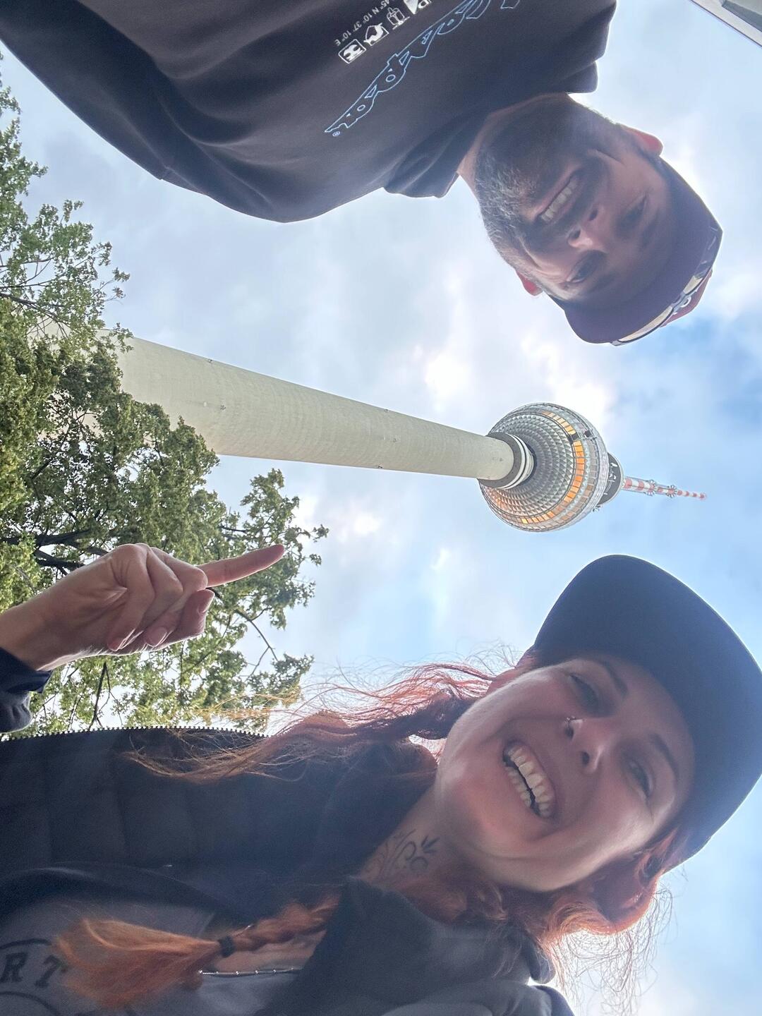 Der Telespargel in Berlin.