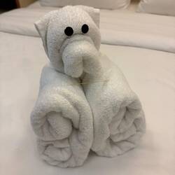 .... And today's towel art