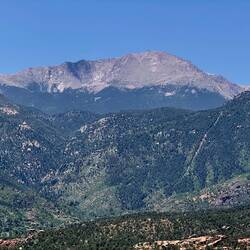 Pikes Peak and the Manitou Incline