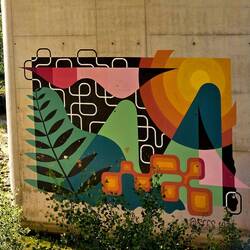 In the land where van Gogh "became better realized," I expected better street art! 😉