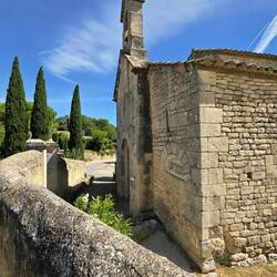 9th century church in Saint-Pantaléon