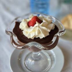 Chocolate mousse!