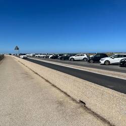 Et la route qui file vers le nord (pour un peu j'oubliais de bifurquer)