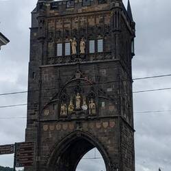 entering Charles Bridge