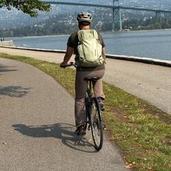 Die Lions Gate Bridge im Blick