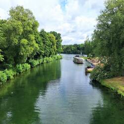 Der Stör-Kanal mündet in den Schweriner See